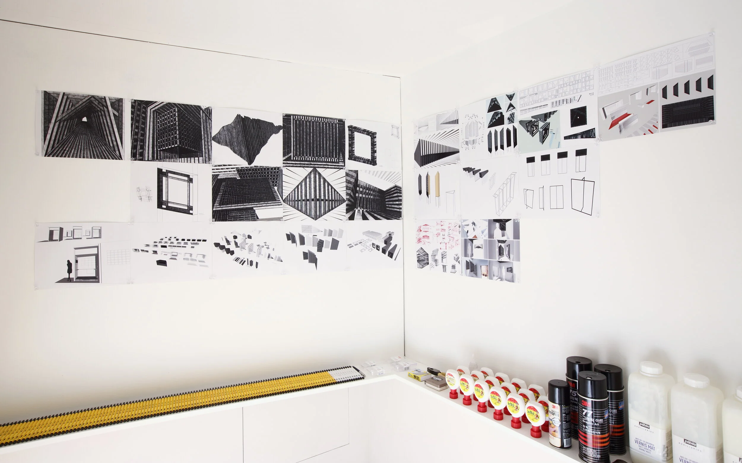 The View of The Archive Room For The Exhibition 'Formative Dialectic', 2014
