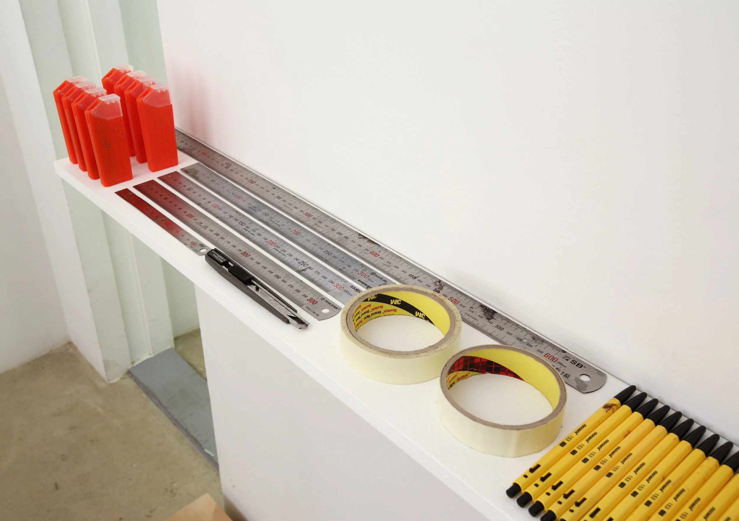 The View of The Archive Room For The Exhibition 'Formative Dialectic', 2014