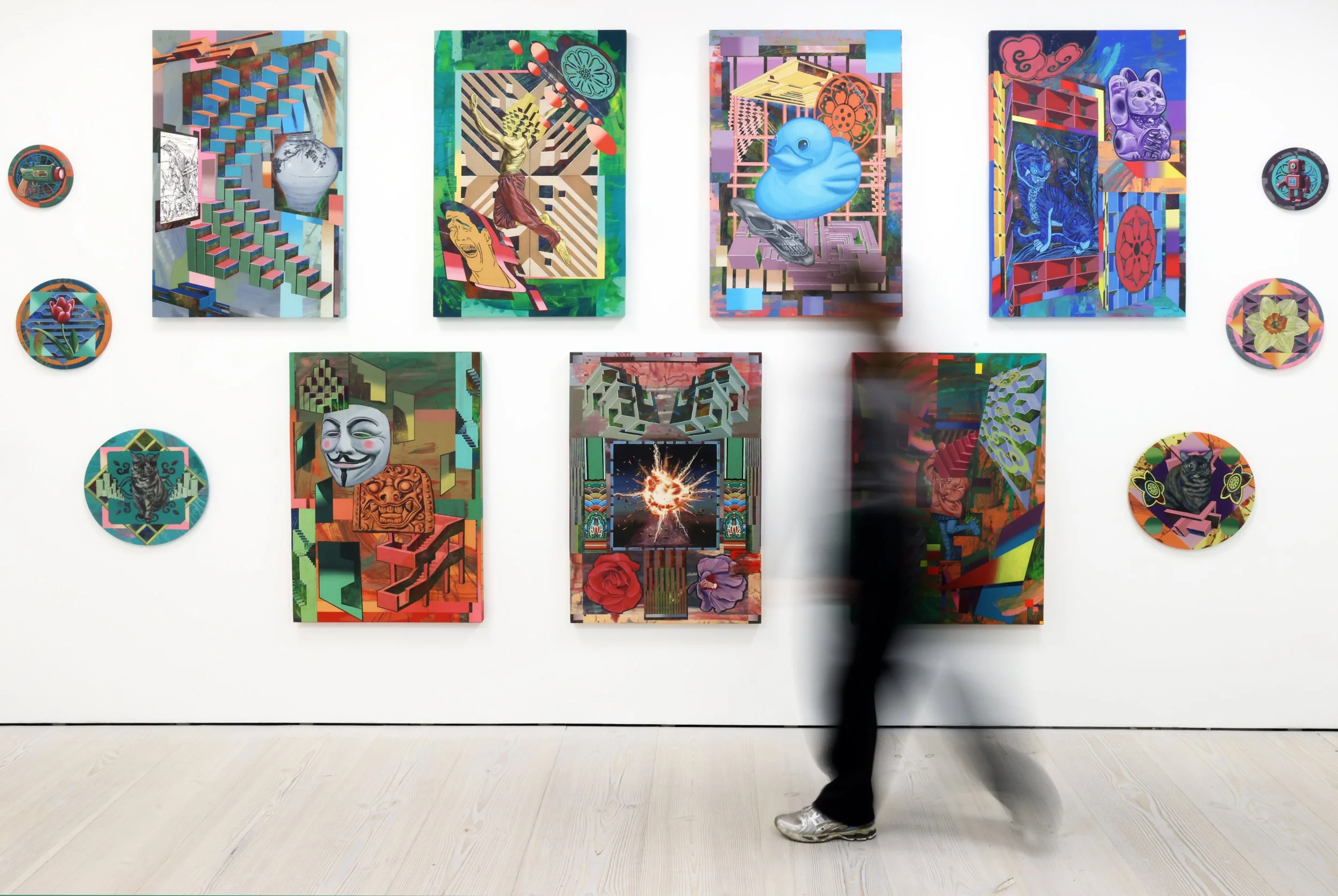 Defaced Vitrine Series