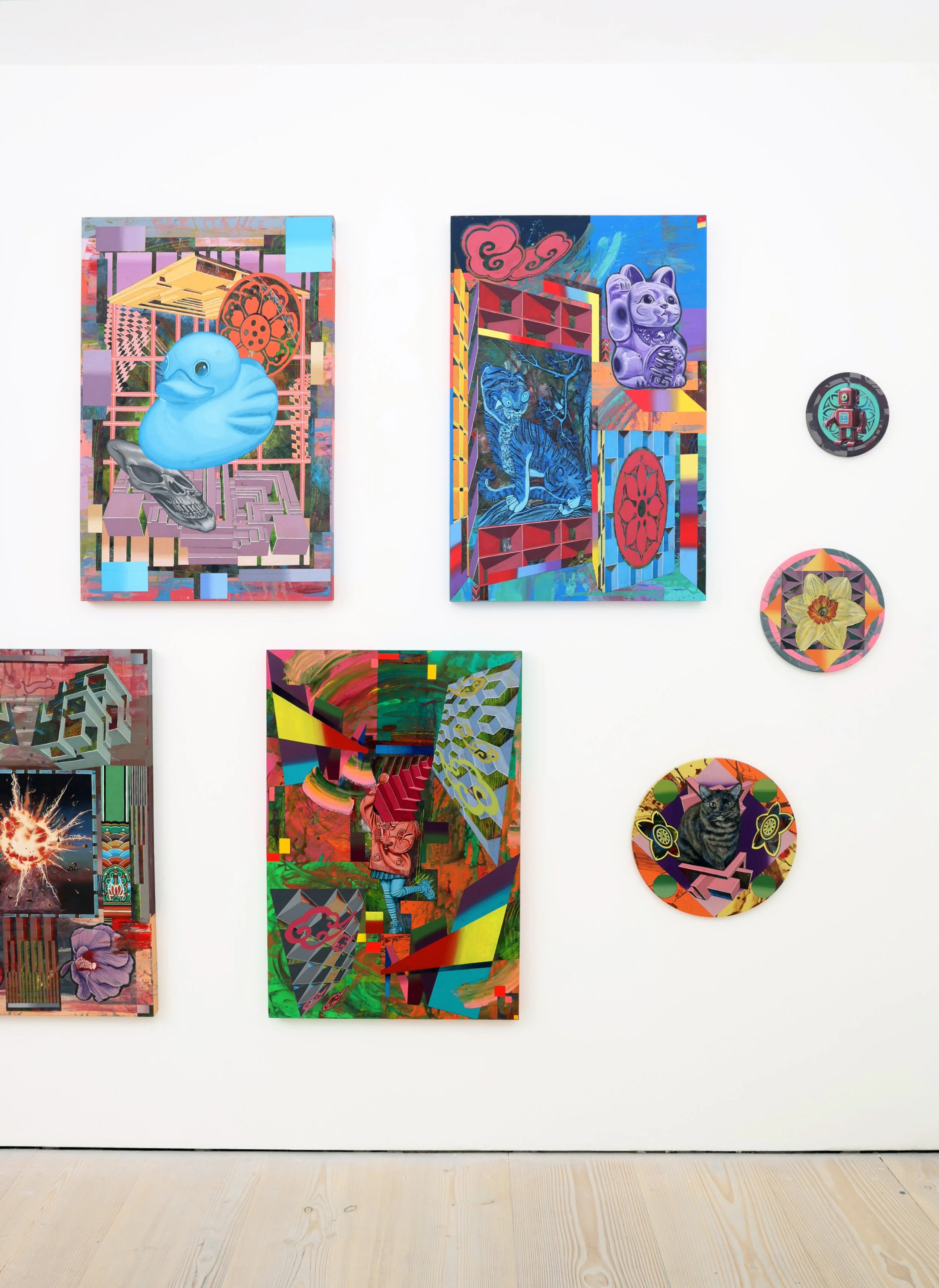 Defaced Vitrine Series, FOCUS Art Fair London 2025, Saatchi Gallery, London, UK, 2025_Photograph by Alice Karsten