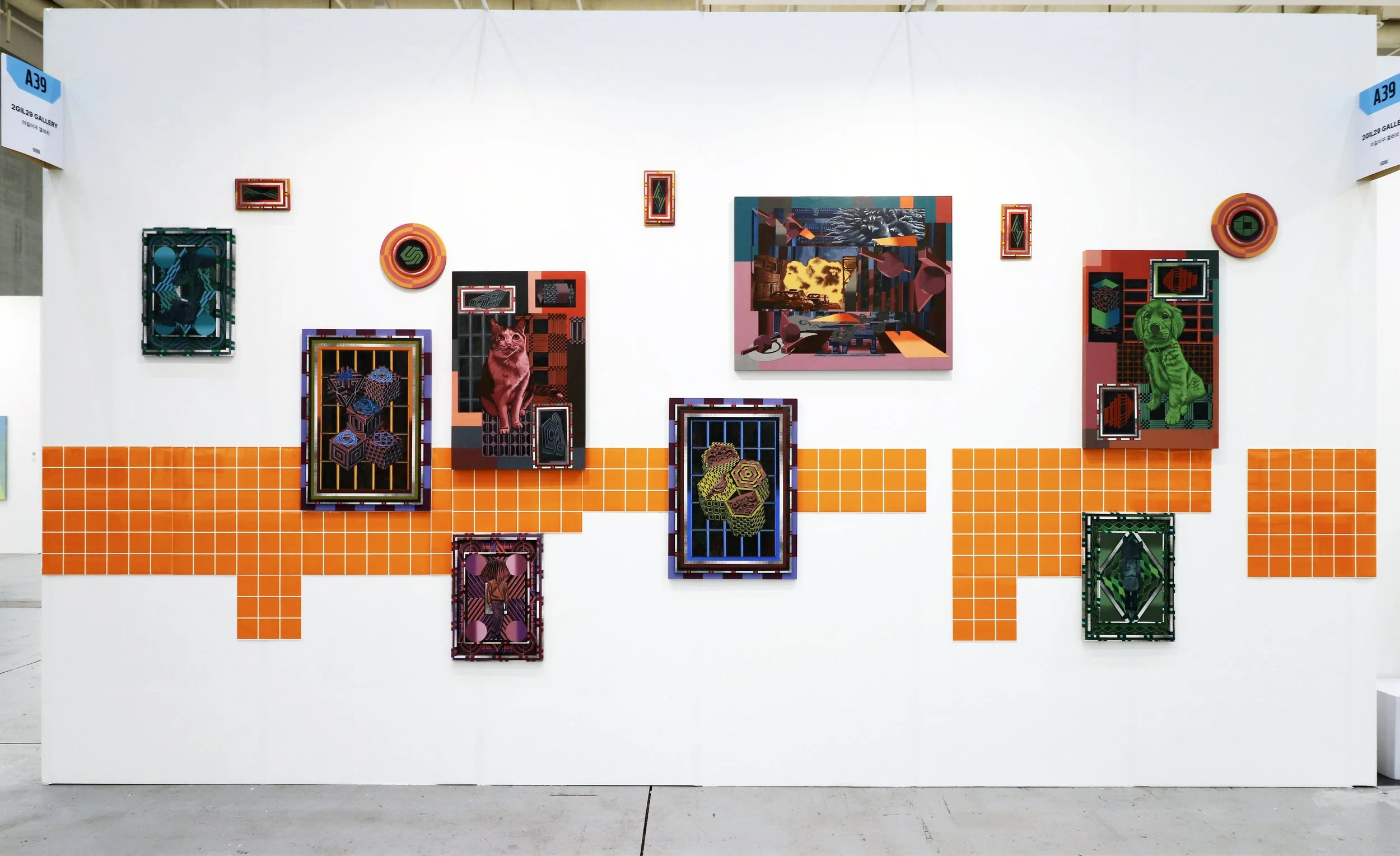 Galleries Art Fair in Suwon 2025, Suwon Convention Centre, Suwon, South Korea, 2025_Curated by 2GIL29 Gallery, Seoul, South Korea