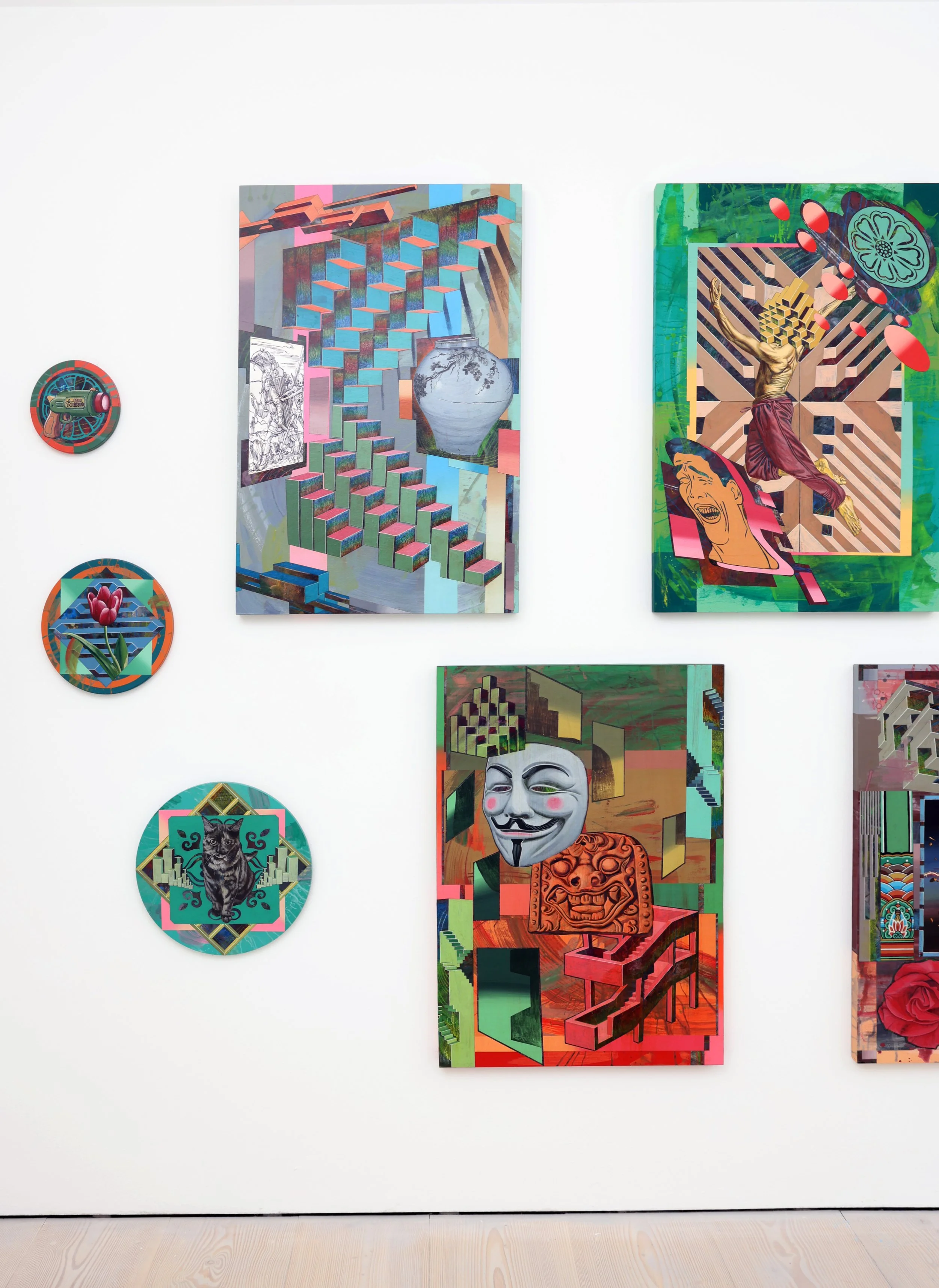 Defaced Vitrine Series, FOCUS Art Fair London 2025, Saatchi Gallery, London, UK, 2025_Photograph by Alice Karsten