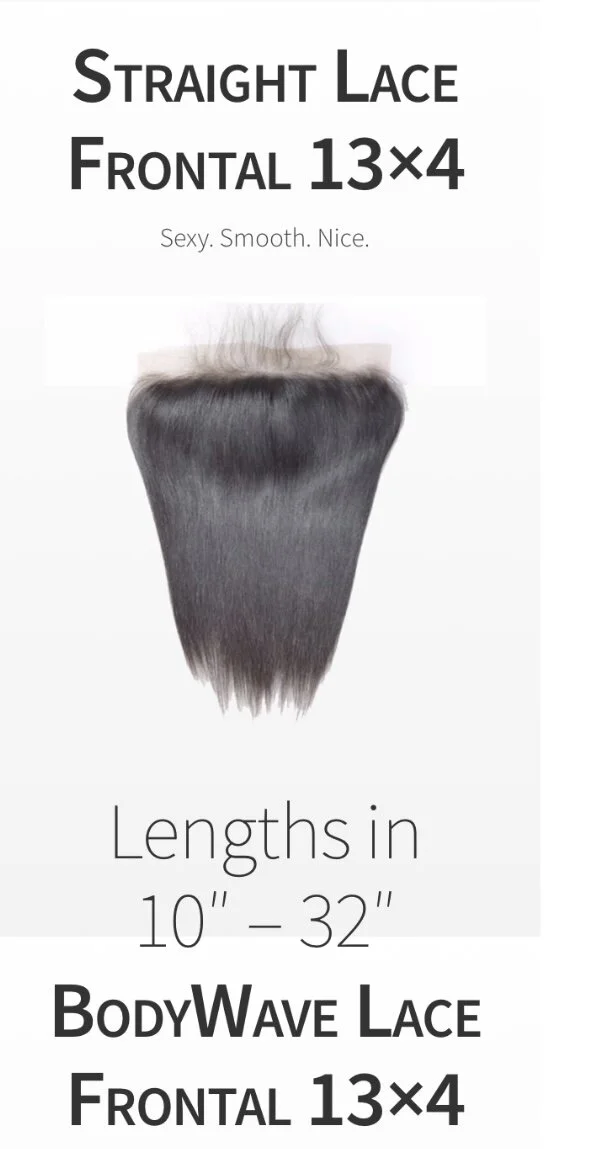 Straight Lace Frontal 13x4