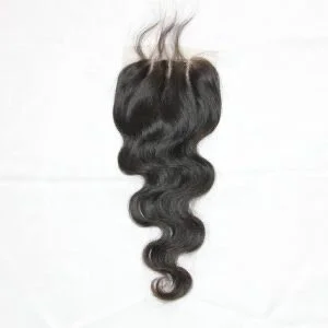 Virgin Remy Body Wave 3 Part Closure 4x4