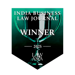 India Business Law Journal Regional Law Firm Awards 2025 winner badge
