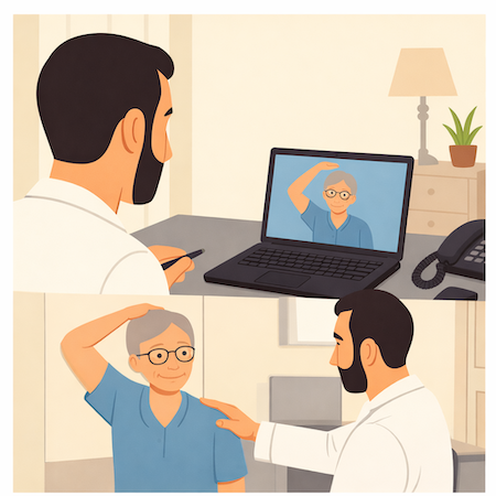 Diagnostic Accuracy of a Telemedicine-Based Shoulder Examination Compared With MRI in Rotator Cuff Syndrome: A Cross-Sectional Study