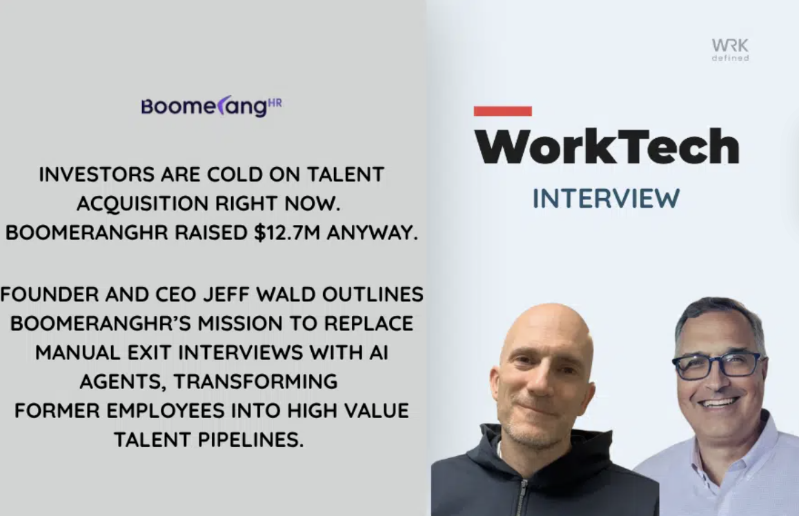 Investors Are Cold on Talent Acquisition Right Now. BoomerangHR Just Raised $12.7M Anyway