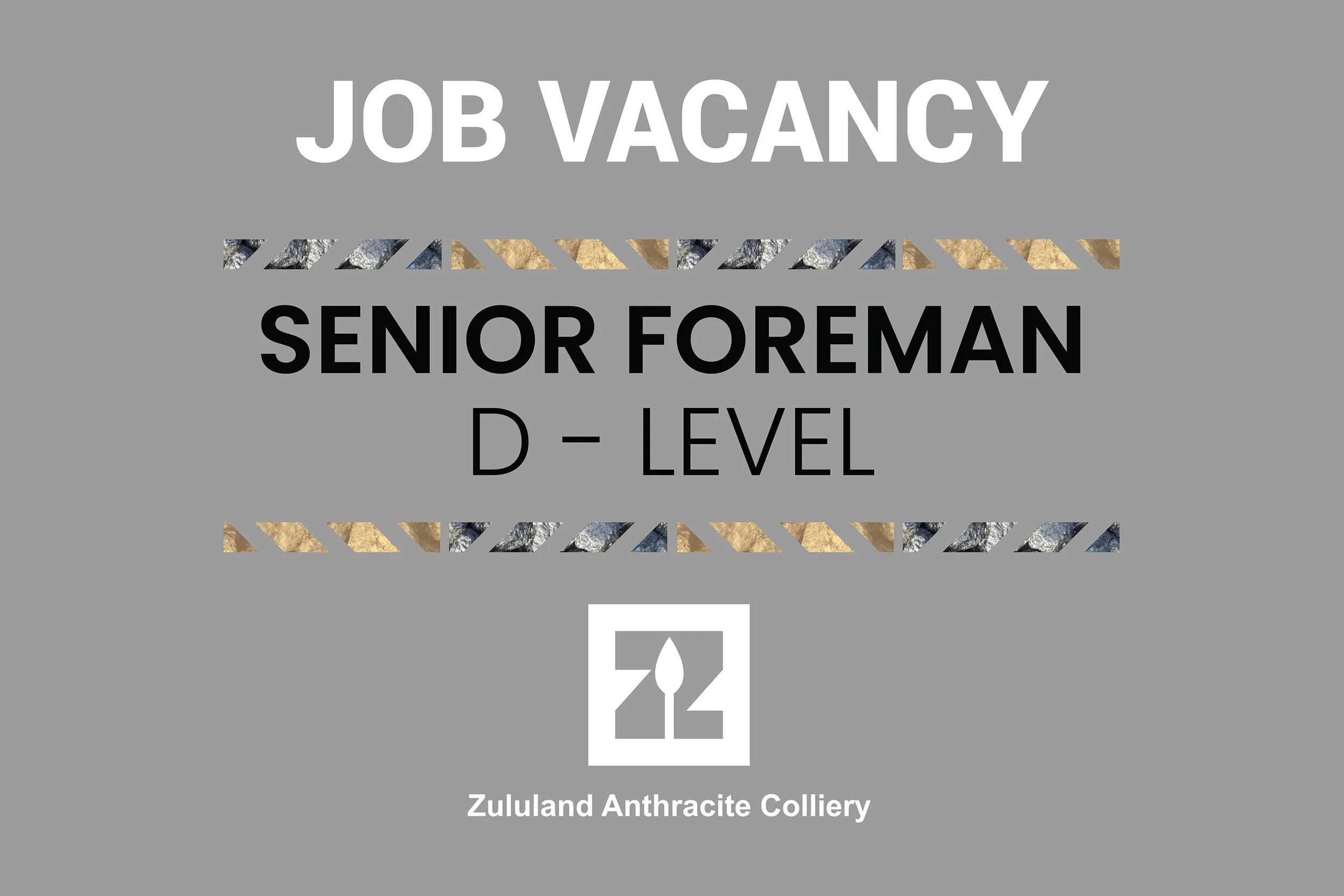 Job Post: Senior Foreman (D-Level)