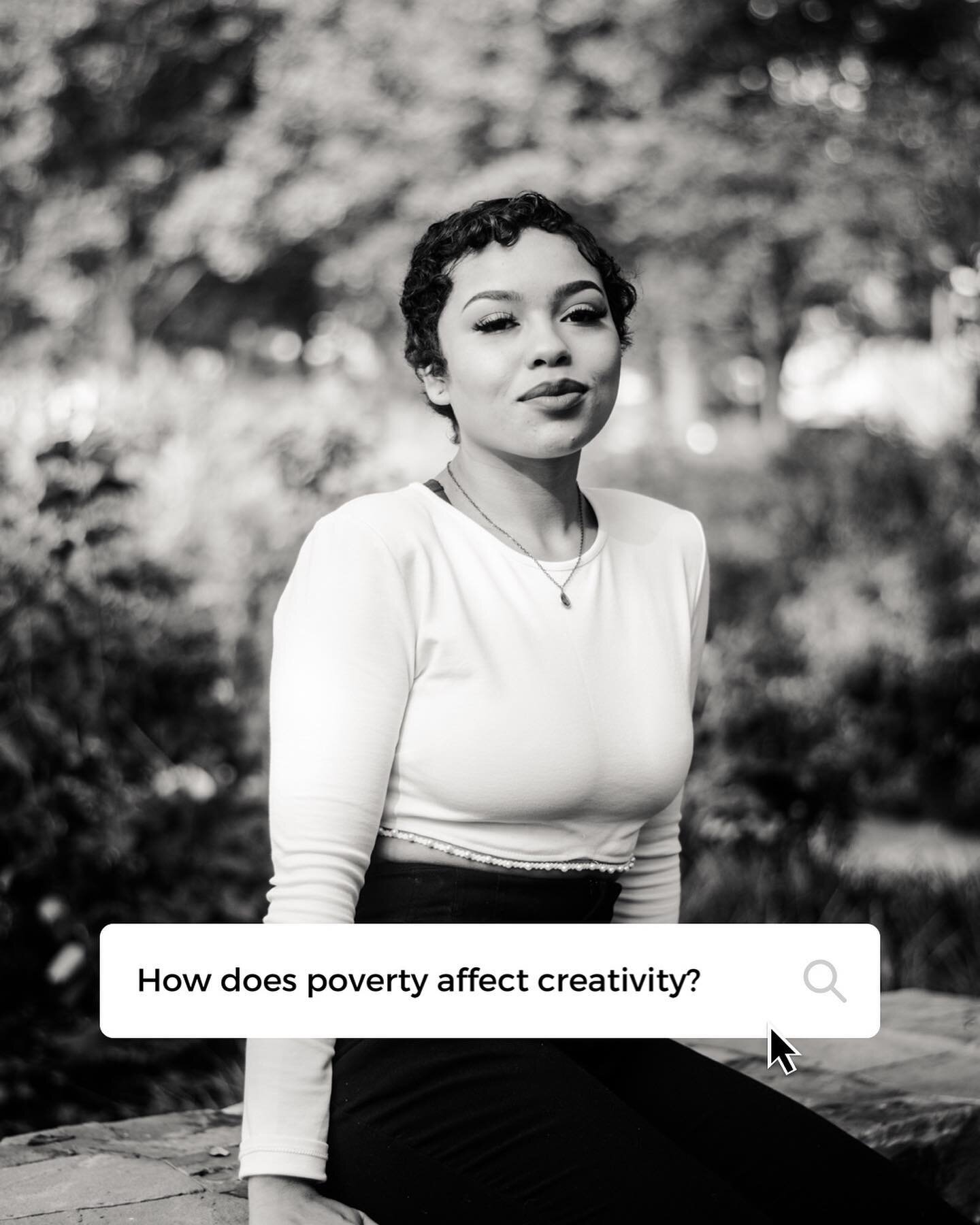 NEW BLOG POST✨
In our latest piece, contributing writer @annaxmelher explores how growing up in poverty contributed to creativity feeling like a luxury she could not afford. @annaxmelher breaks down the generational attitudes that reinforced this men