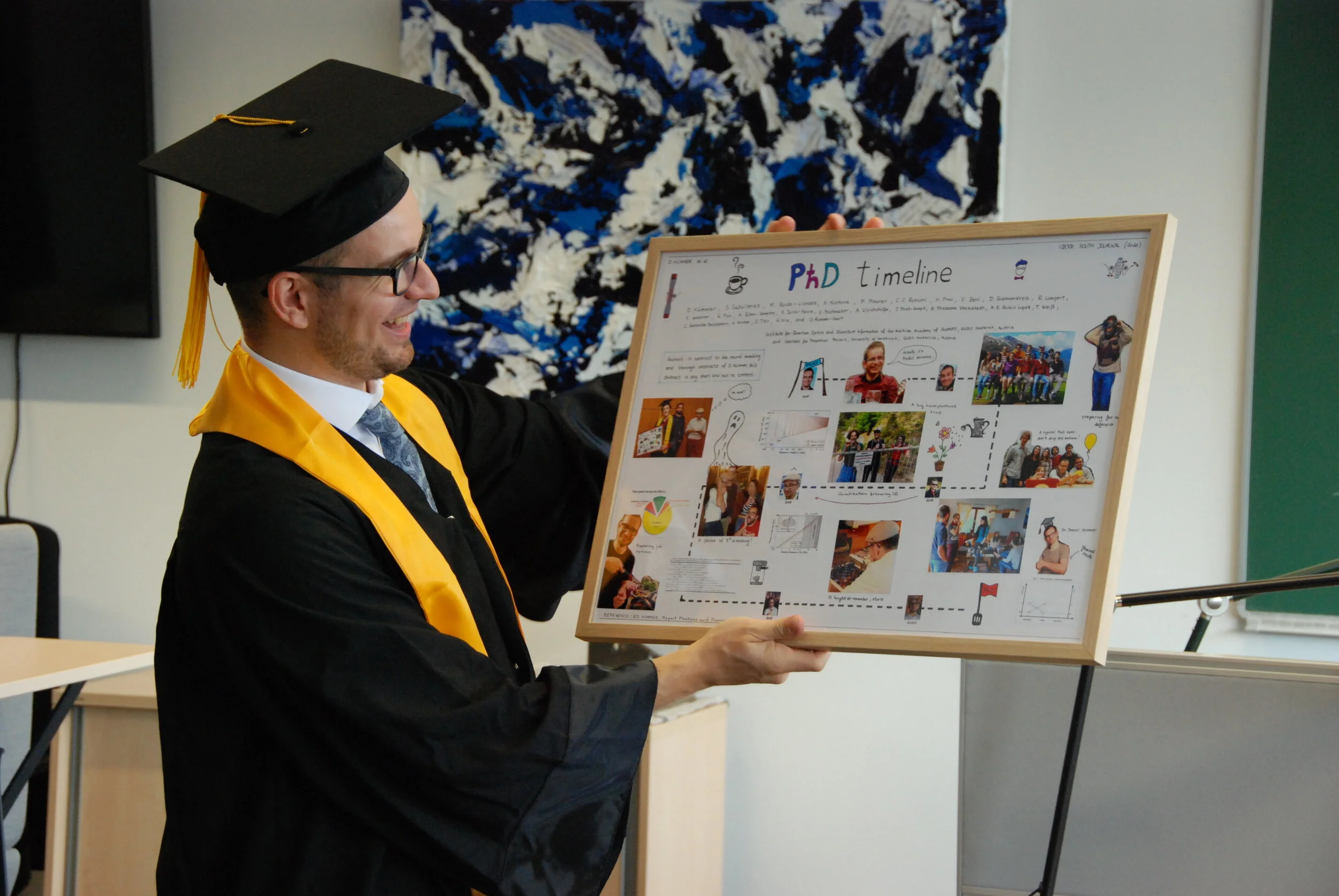 Daniel defends his PhD thesis