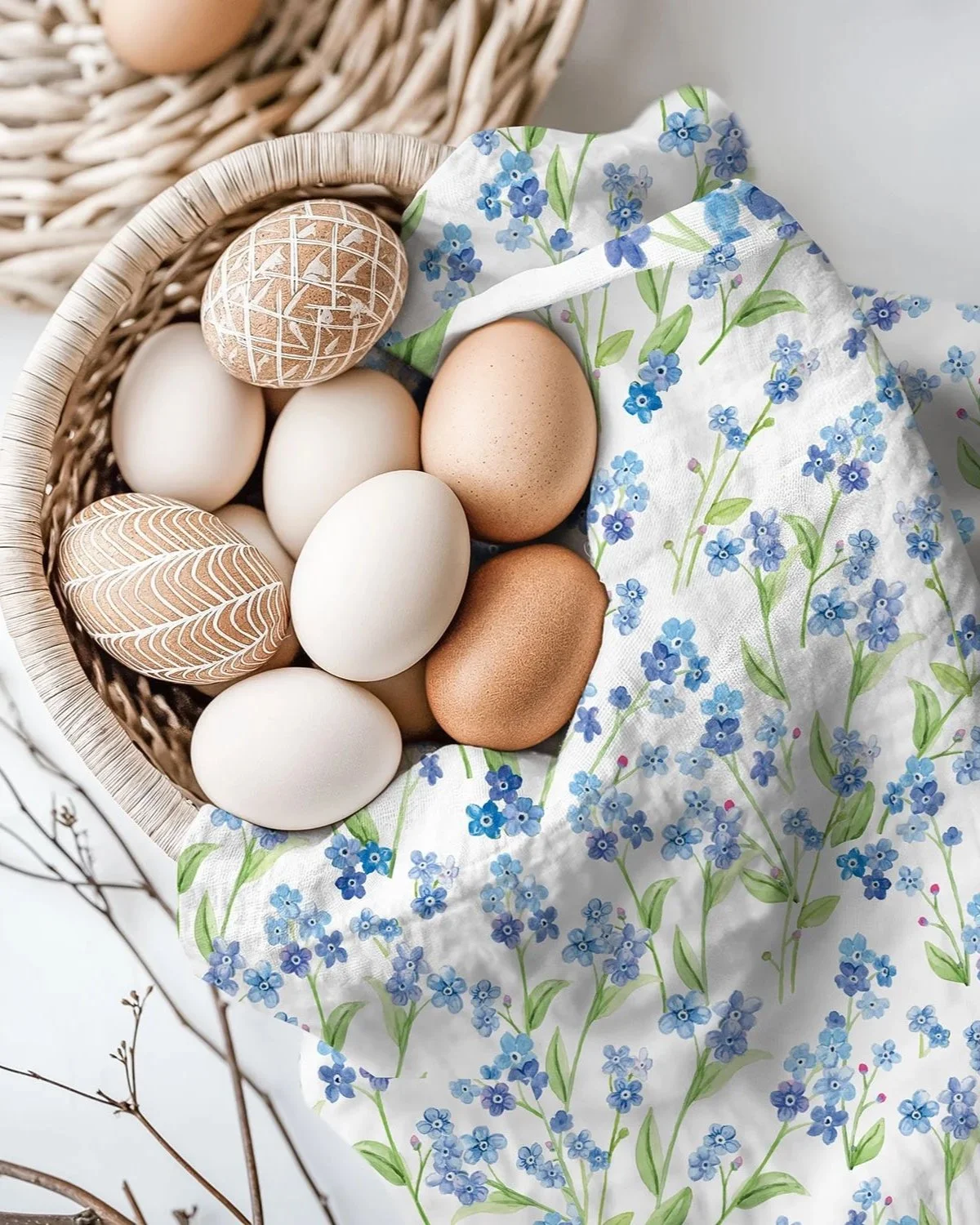 Blue Forget me not flowers Kasey Melissa Art.jpg