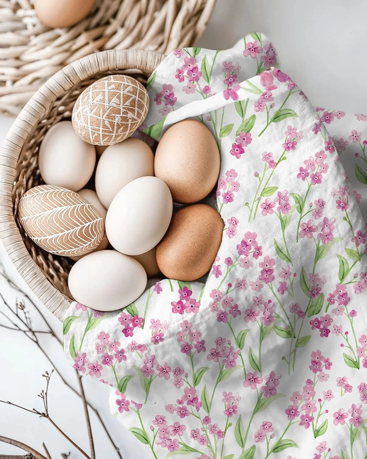 Pink Forget Me Not Kasey Melissa Art