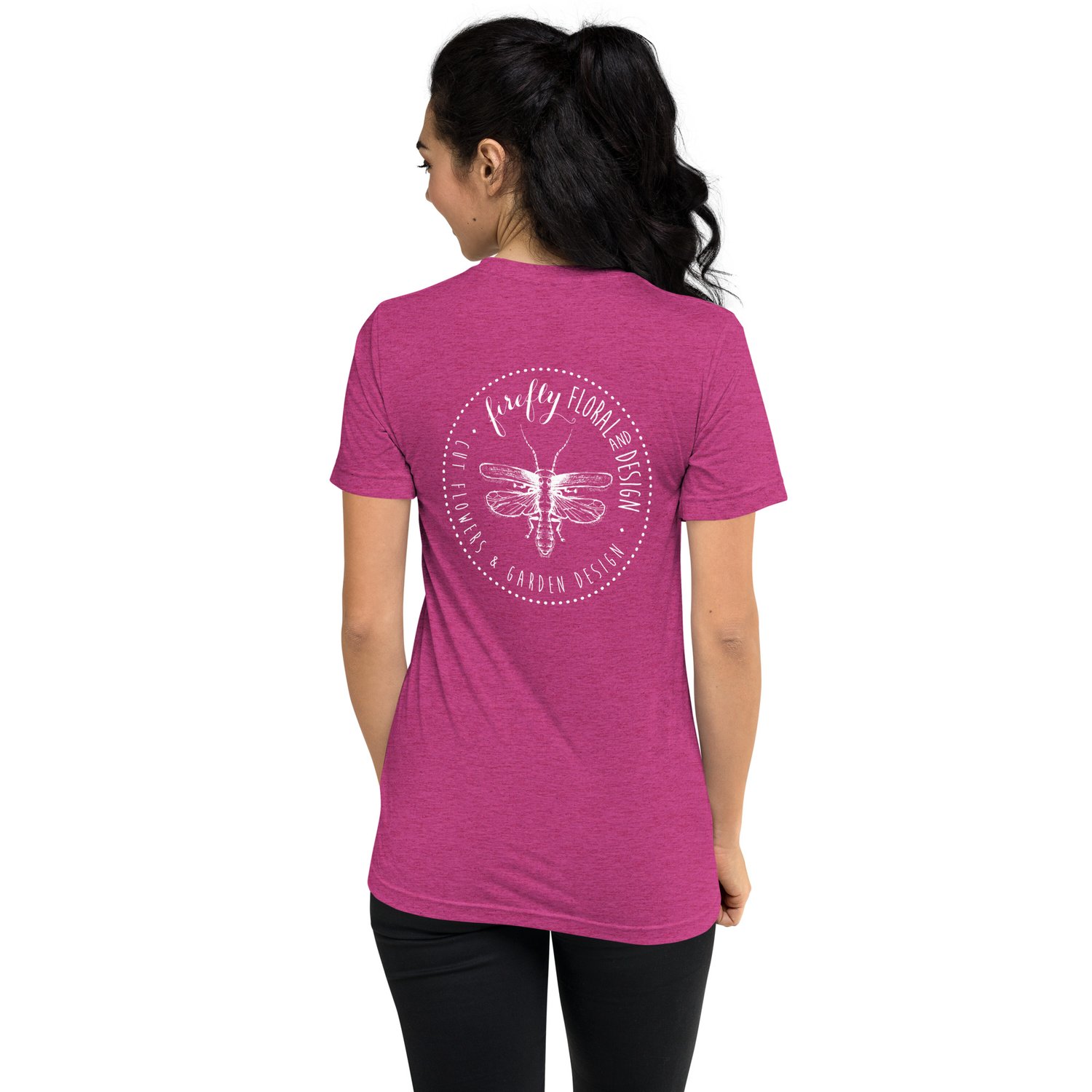 Unisex Short sleeve t-shirt — Firefly Floral and Design