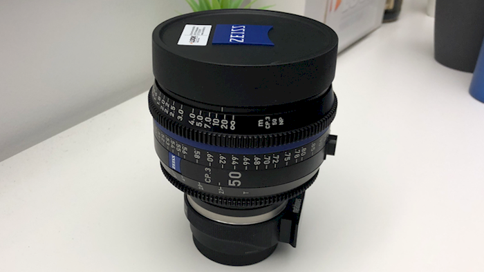 Zeiss Compact Prime CP.3 50mm T2.1 EF Cinema-Objektiv Rental Frankfurt Rhein-Main