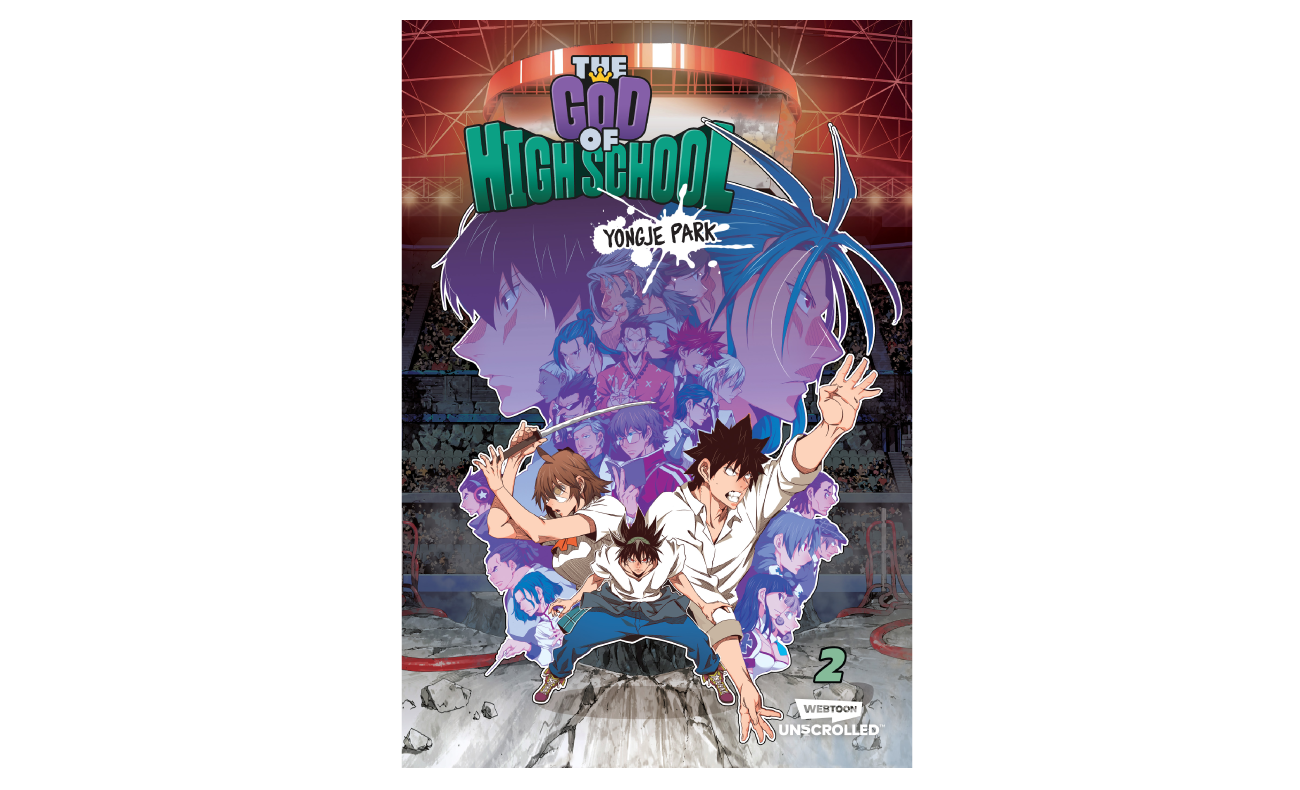 The God of High School Comics Books Vol.1 2 3 Korean Webtoon Anime