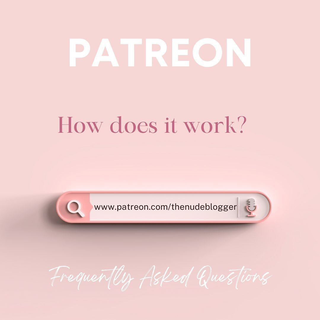 PATREON FAQ: How does it work? 

Patreon is a membership platform where you have the ability to financially support your favourite content creators/creatresses. In exchange for your financial support/&lsquo;pledge&rsquo;, supporters, or &lsquo;patron