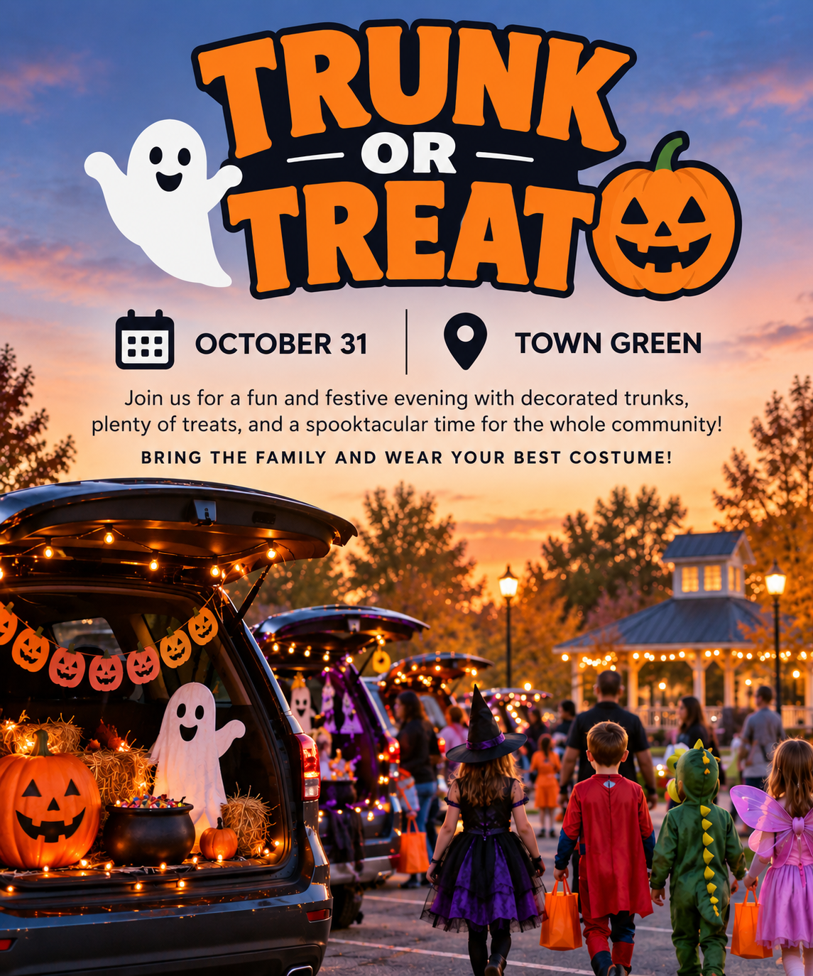 Trunk or Treat at Town Green