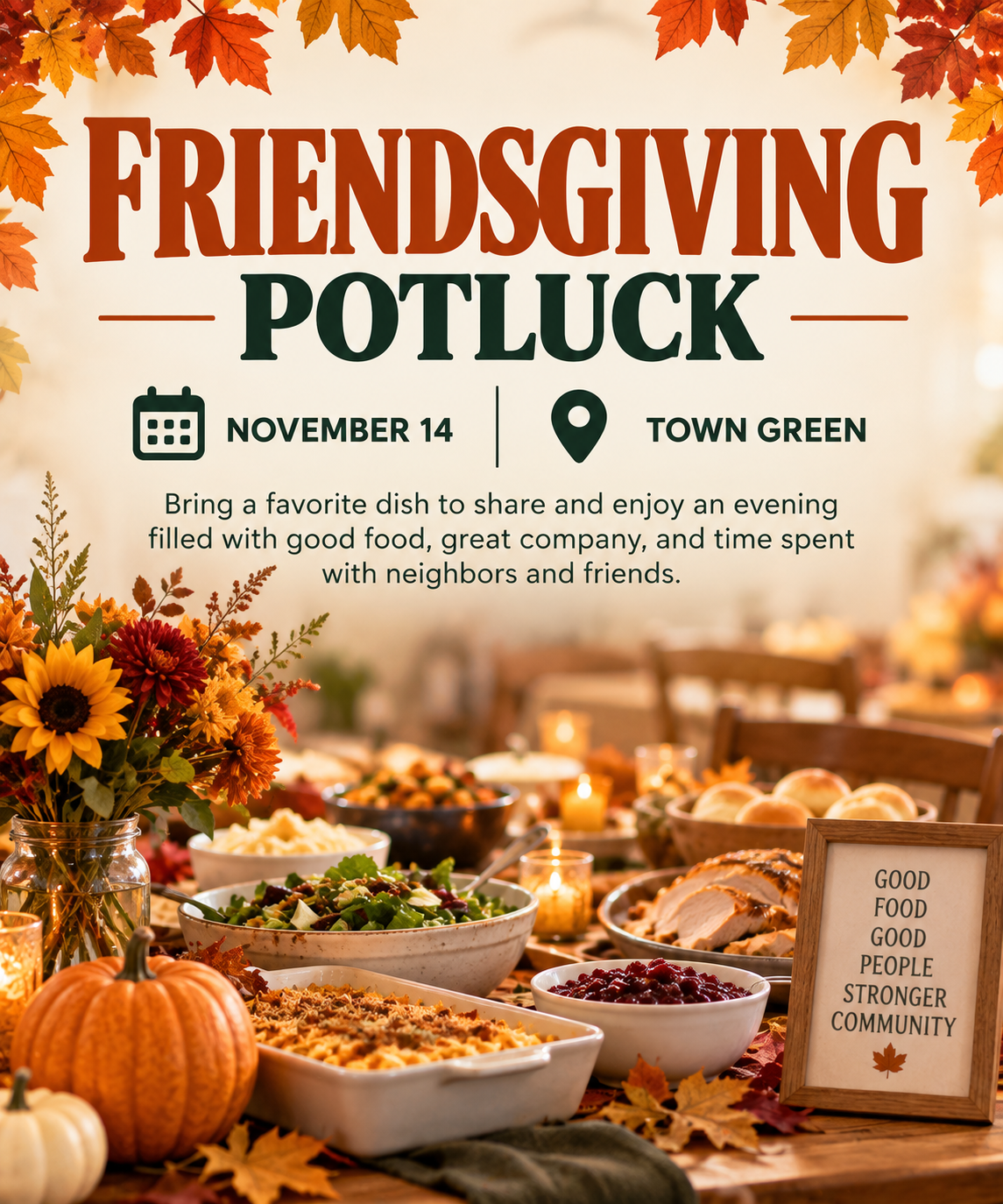 Friendsgiving Potluck