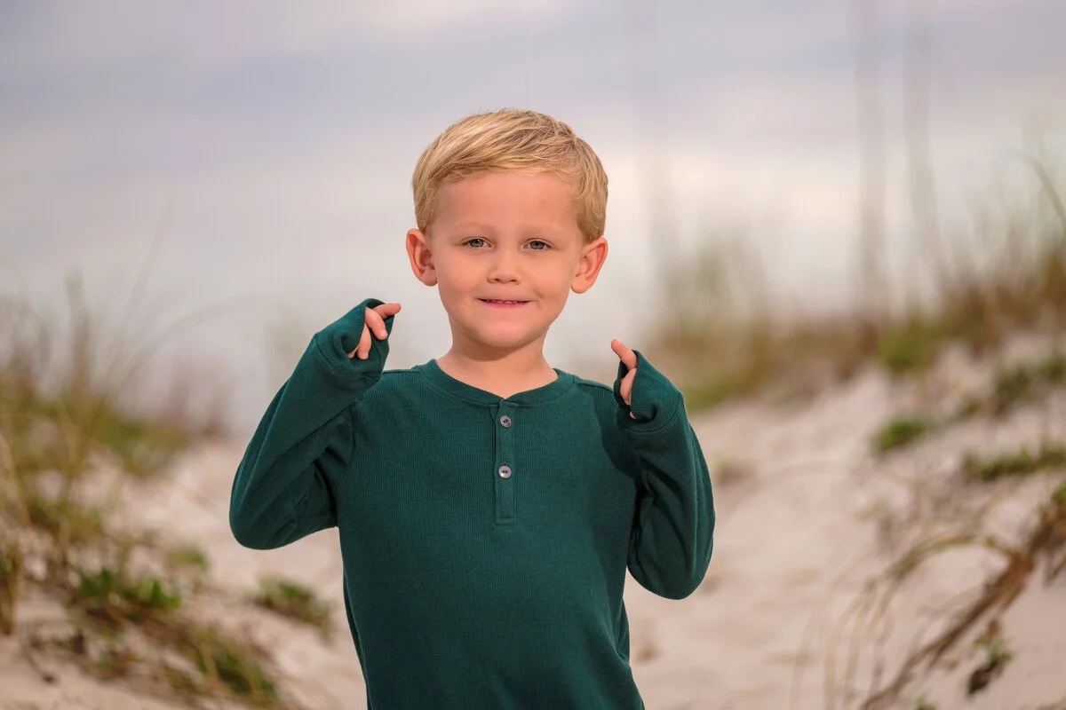 Child Beach Portrait Gulf Shores 