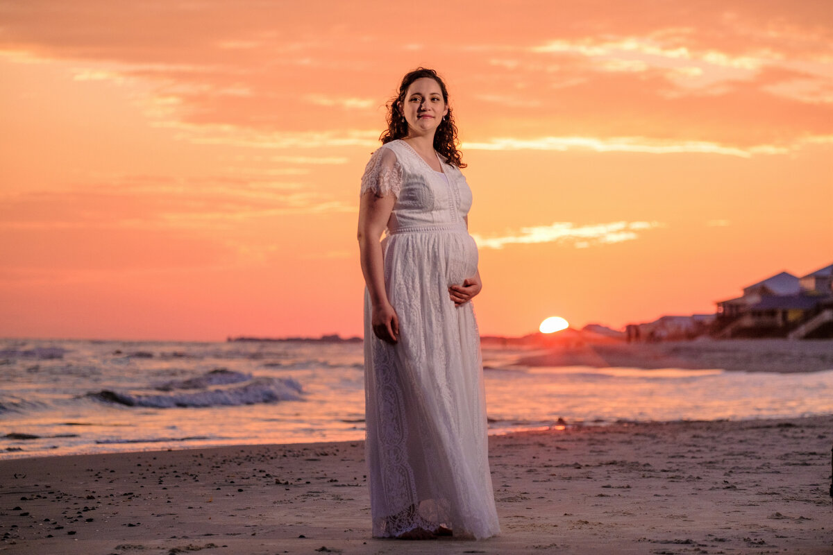  Family portraits at a beach house in Fort Morgan, Alabama 