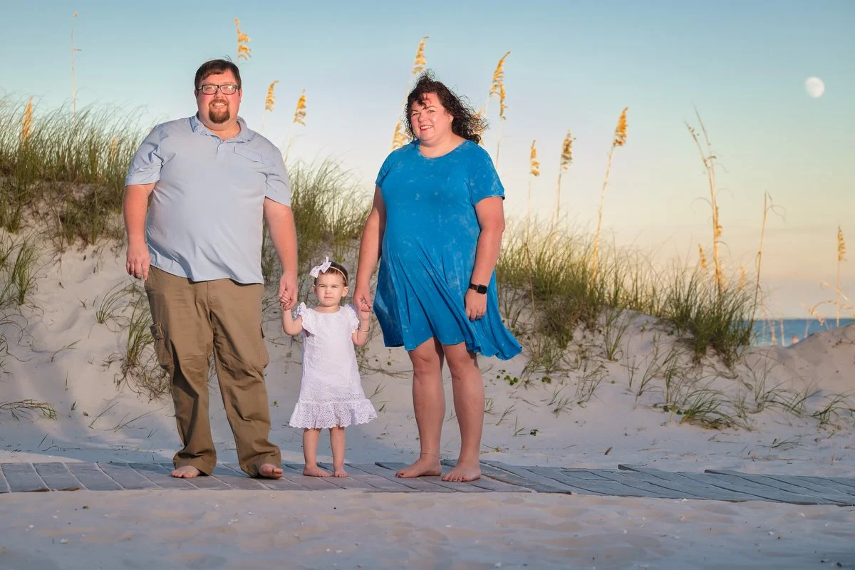  Family portraits taken in Perdido Key, Florida 