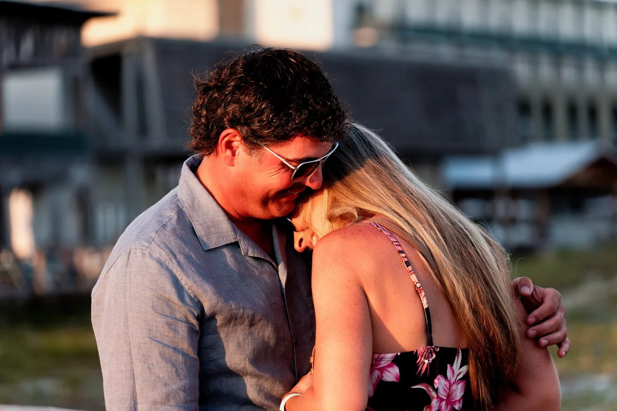  Photography from a surprise proposal at the Gulf State Park in Gulf Shores, Alabama. 