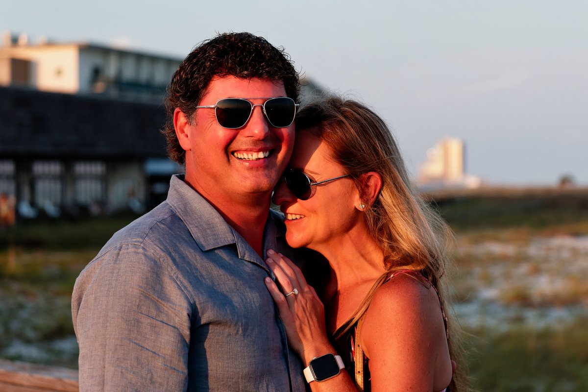  Photography from a surprise proposal at the Gulf State Park in Gulf Shores, Alabama. 