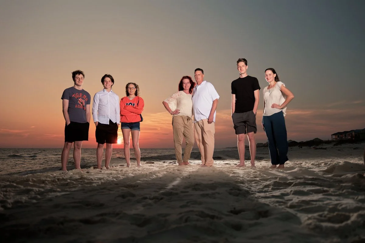 Thanksgiving at Fort Morgan Family Photography