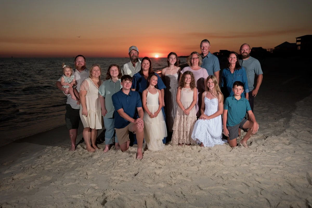 Best tip for Multi-Family Beach Portraits Gulf Shores