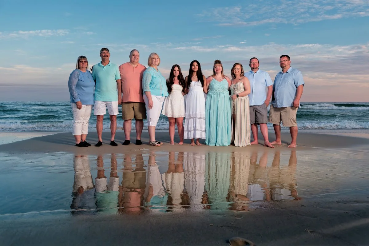 Family Beach Portraits in Orange Beach