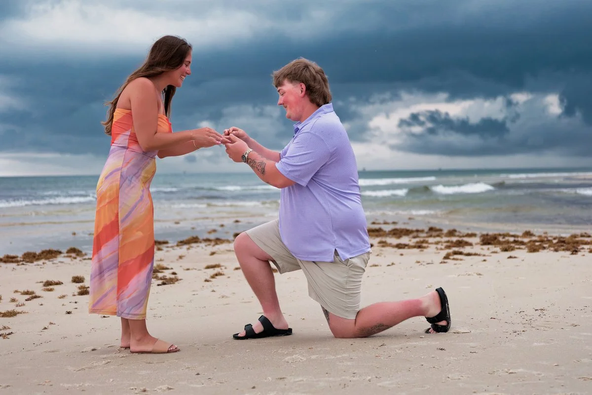 Surprise Proposal at Kiva Dunes