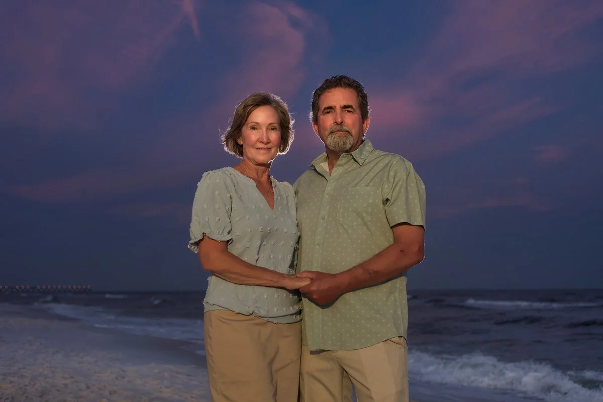 Beyond Golden Hour: Creative Twilight Beach Portraits at Pensacola Beach