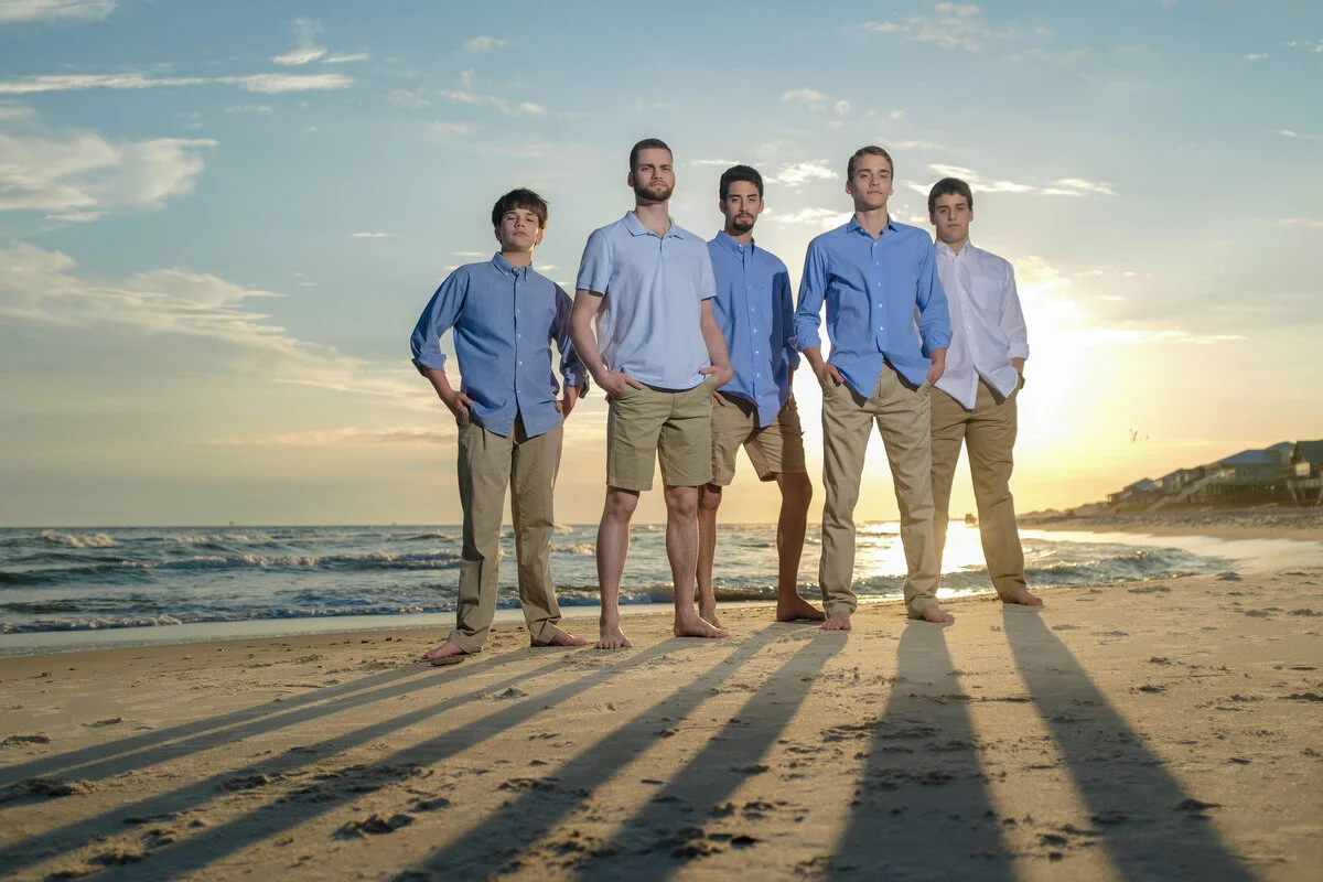 Sunset Family Portrait Fort Morgan
