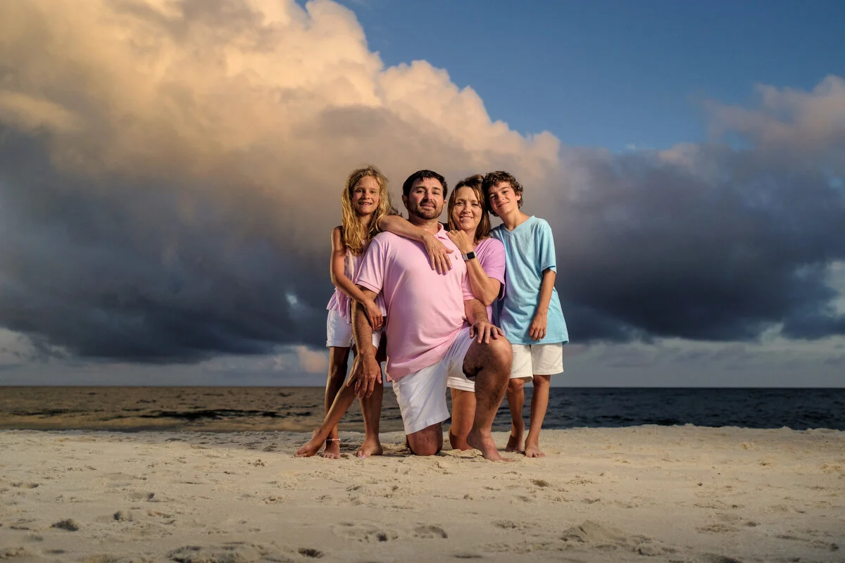 Dramatic Family Portrait Perdido Key