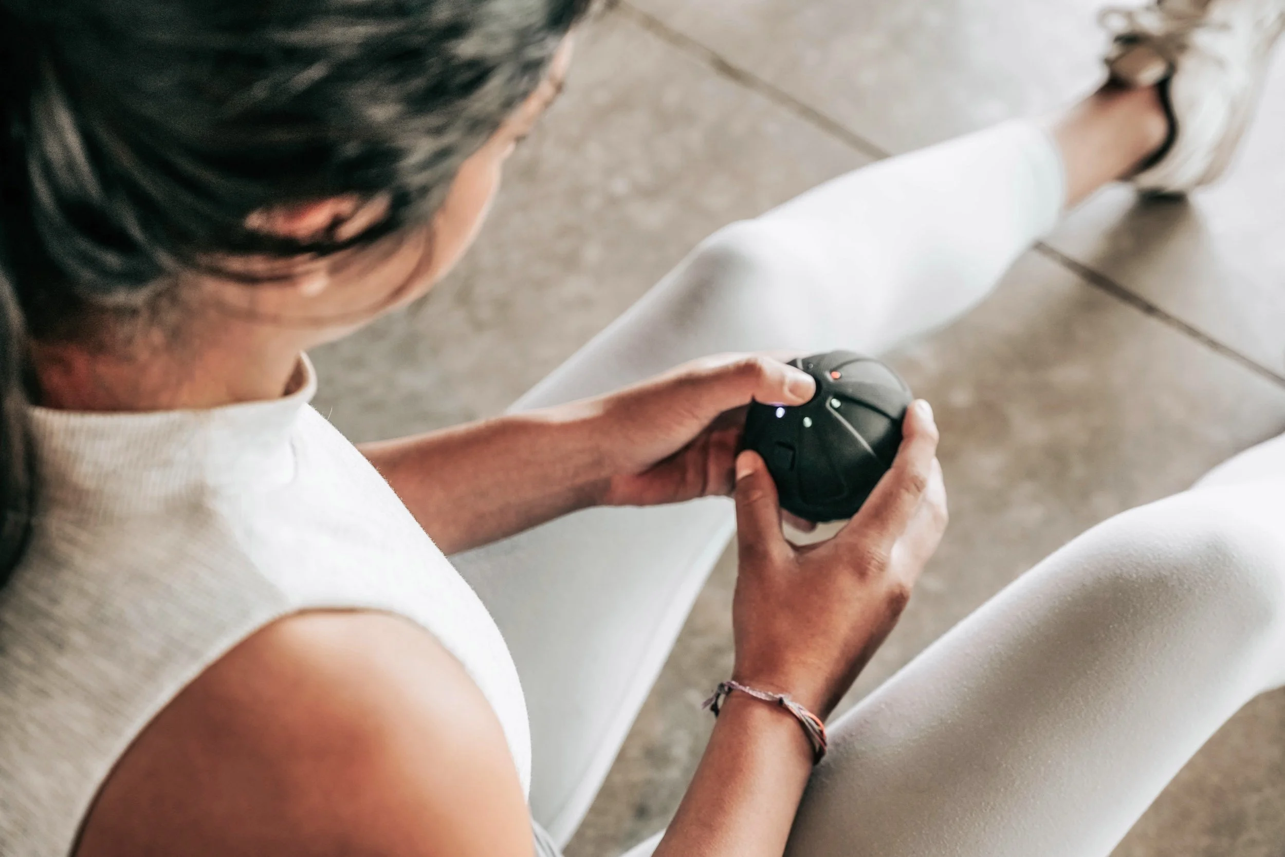 Hyperice foam roller muscle recovery