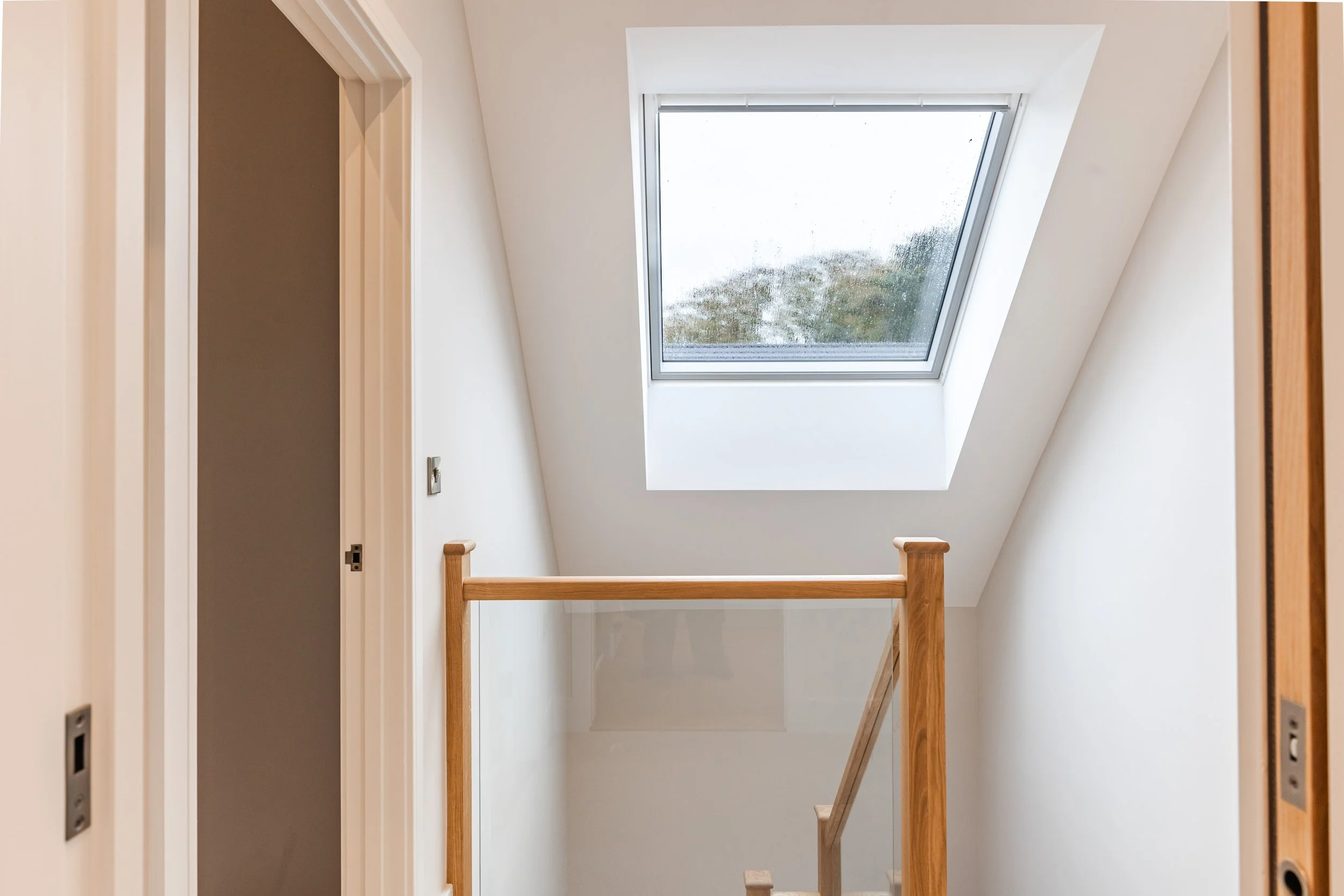 Top Floor landing with statement Velux window