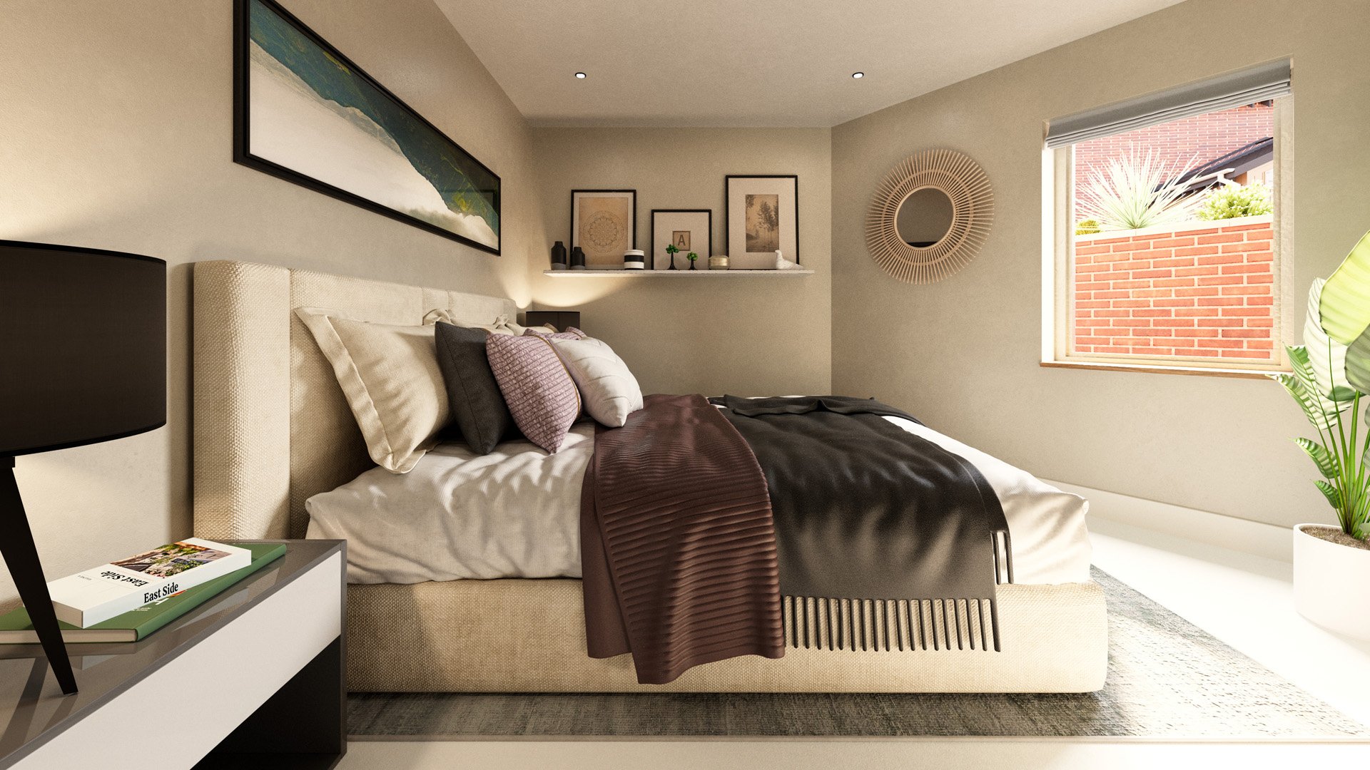 Glorious Principal bedroom 
