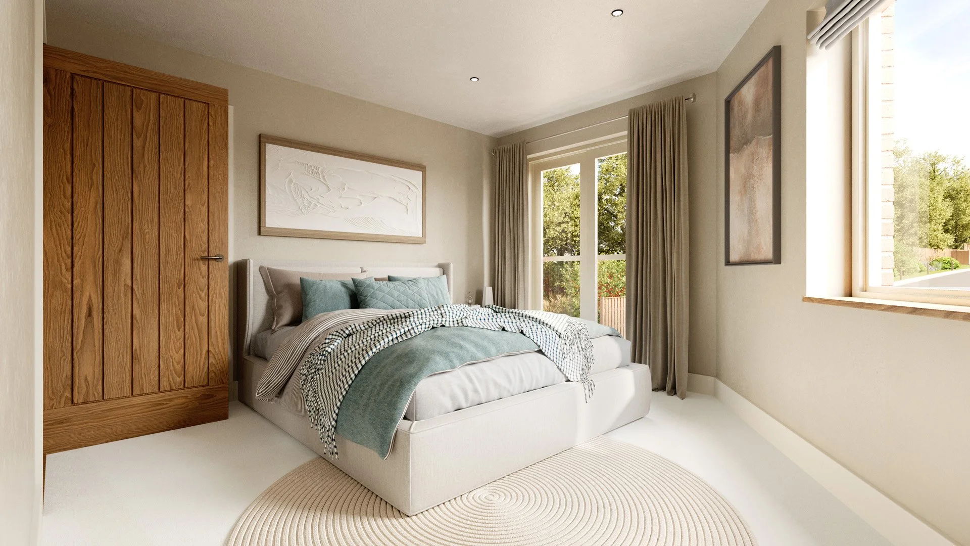Principal bedroom space