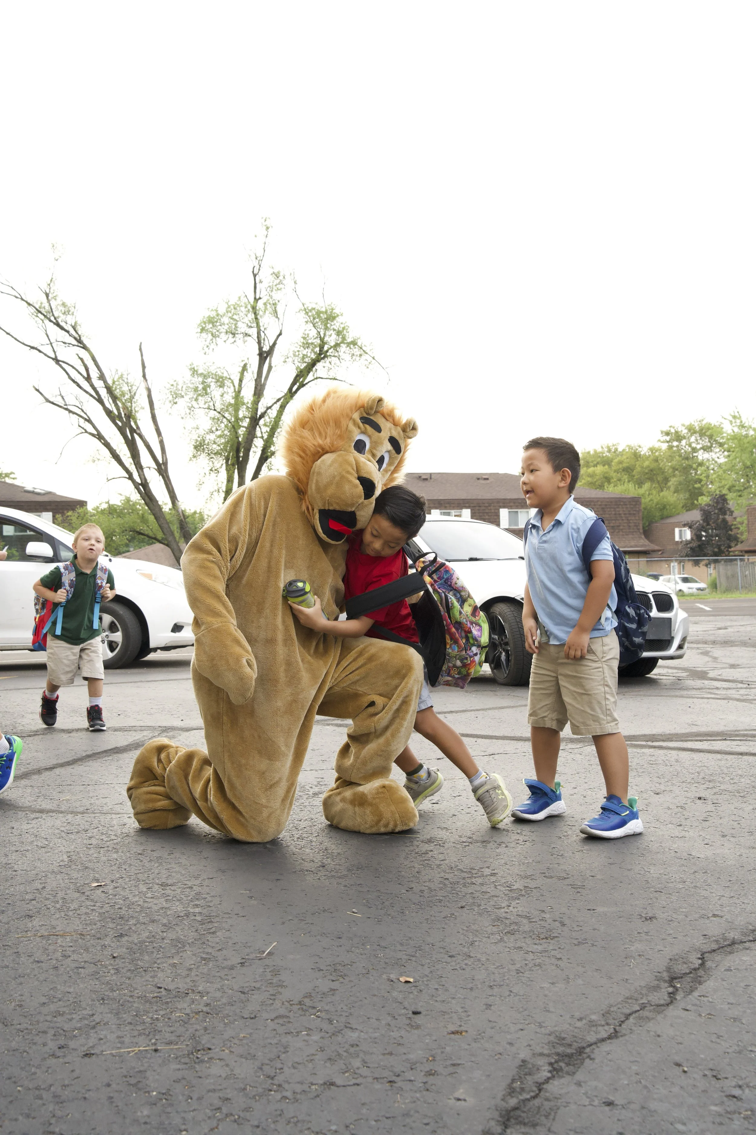 08.22.25 Westside Christian School First Day_Troy McIntosh as Lenny the Lion_88.1.jpg