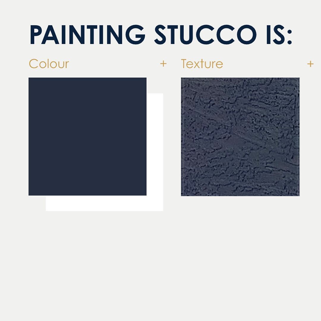 There are three main components to painting the exterior of your stucco home that really make the difference. ⁠⁠
⁠⁠
1) Selecting the right colour and sheen.⁠⁠
2) Selecting the appropriate material to complement and enhance the texture of your stucco.