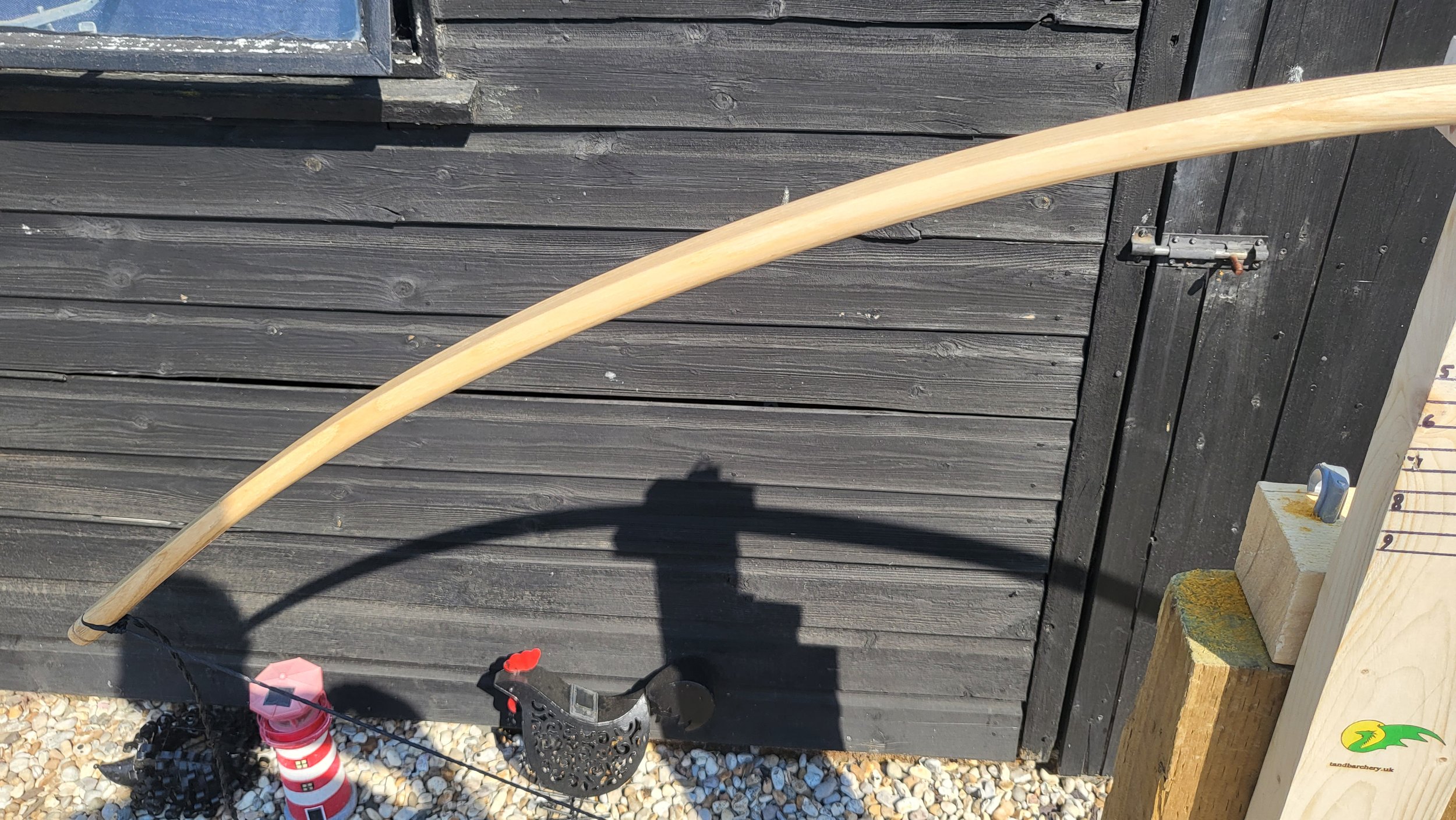 Self Ash English Longbow 40lb