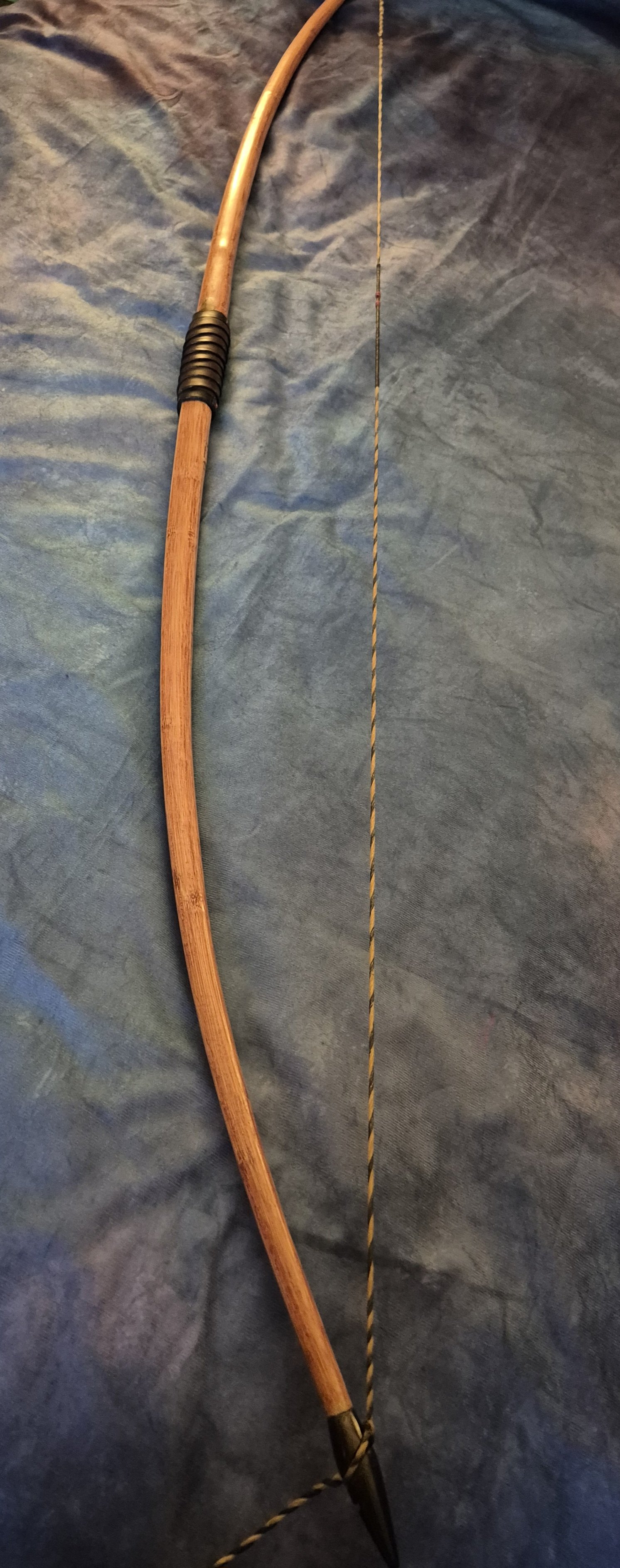Bamboo Self English Longbow Set — Traditional and Barebow Archery