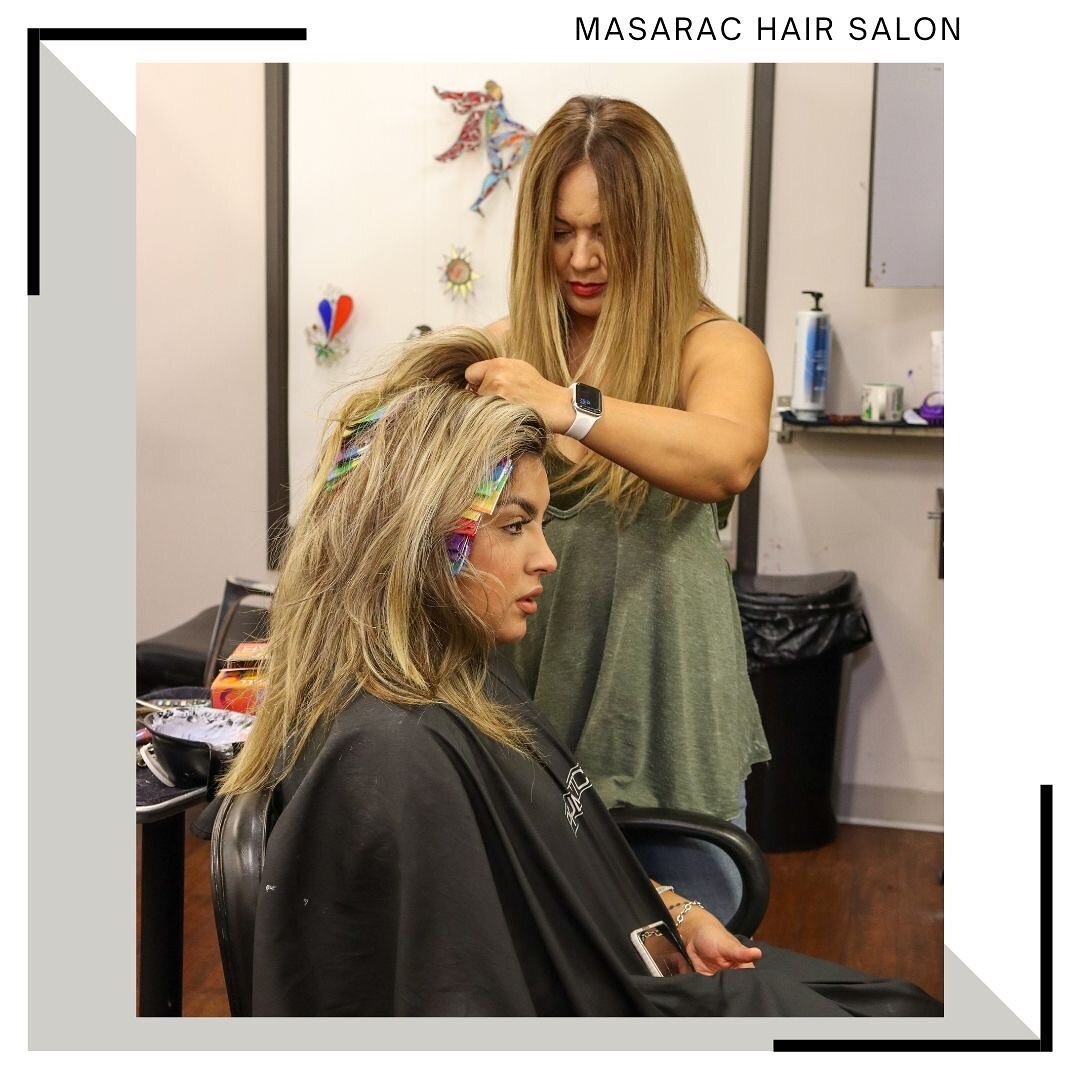 Hair by Masacar Hair Salon ❤️