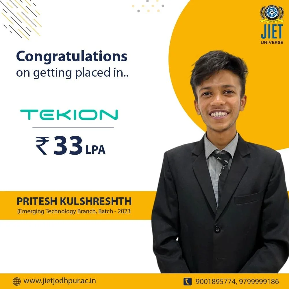Placed in Tekion-Pritesh Kulshreshth