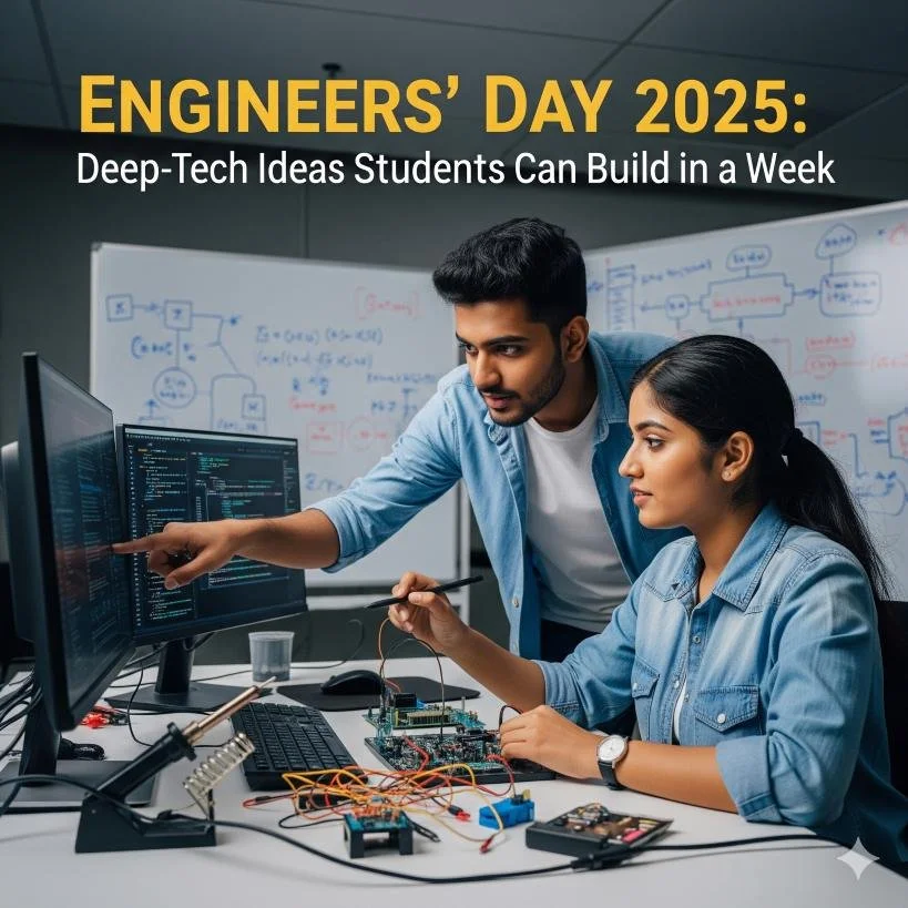 Engineers’ Day 2025: Deep-Tech Ideas Students Can Build in a Week.