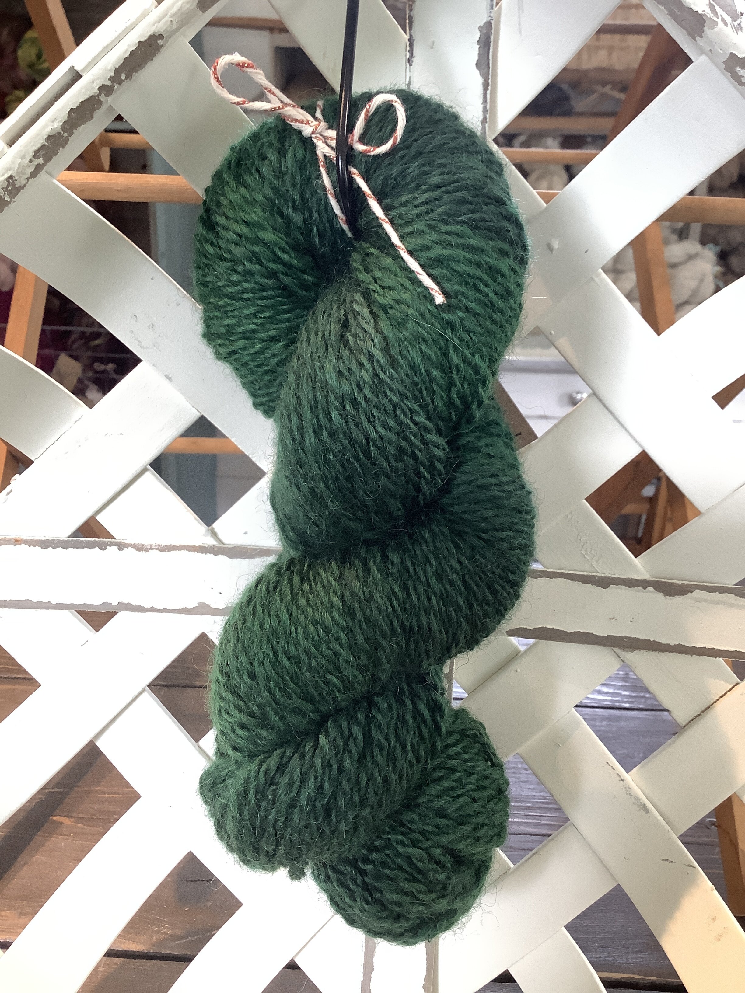 100% Shetland Hand-dyed Worsted Yarn