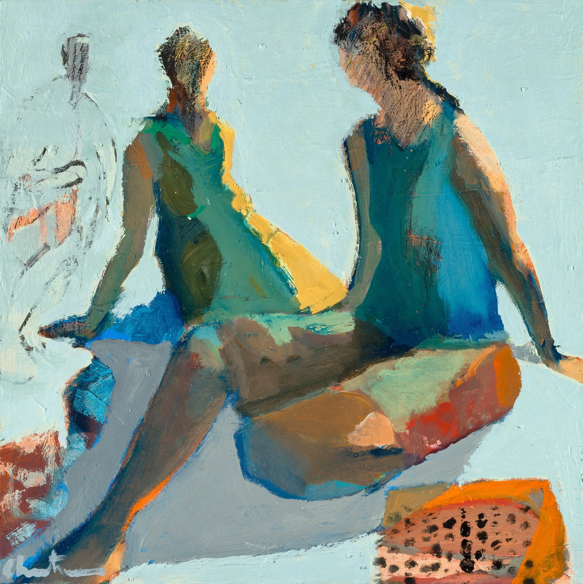 Study for Shade Ritual, 16 x 16 in