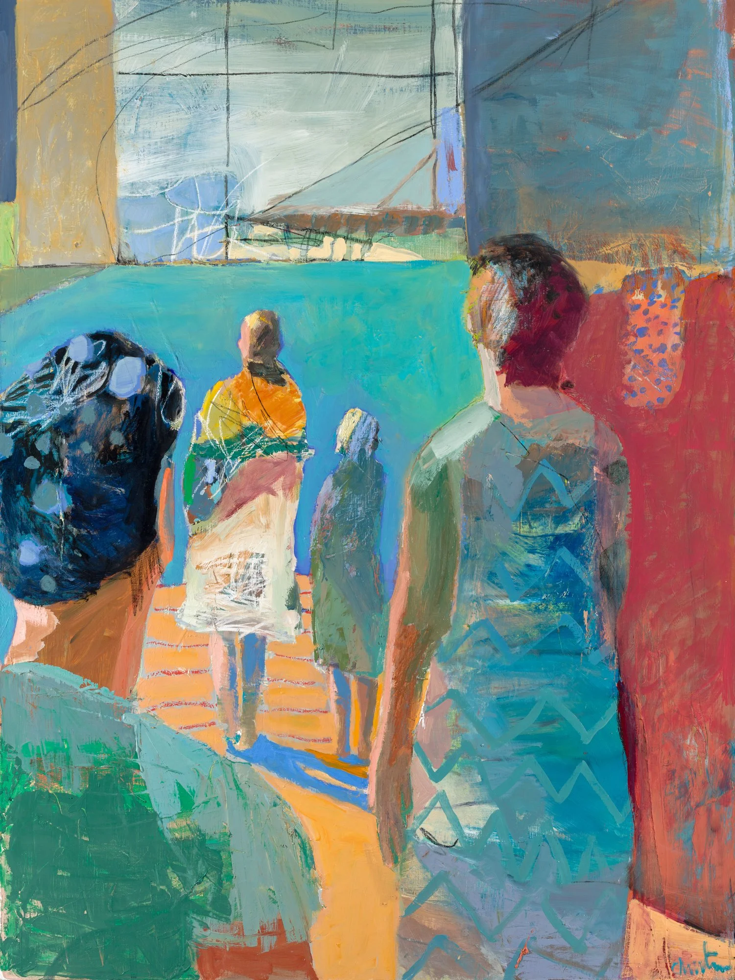 View of the Future, 48 x 36 in