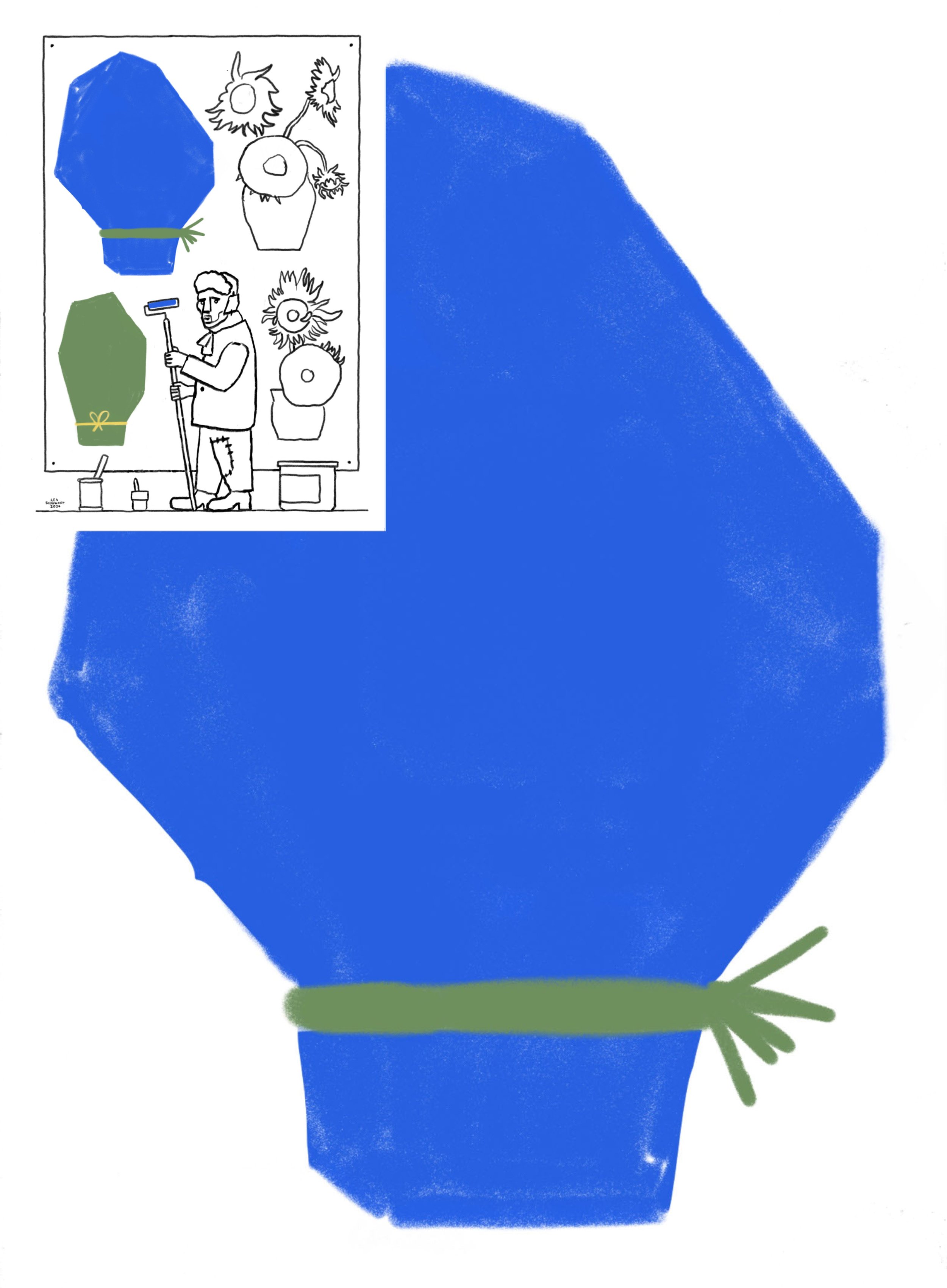 Künstler an Weihnachten