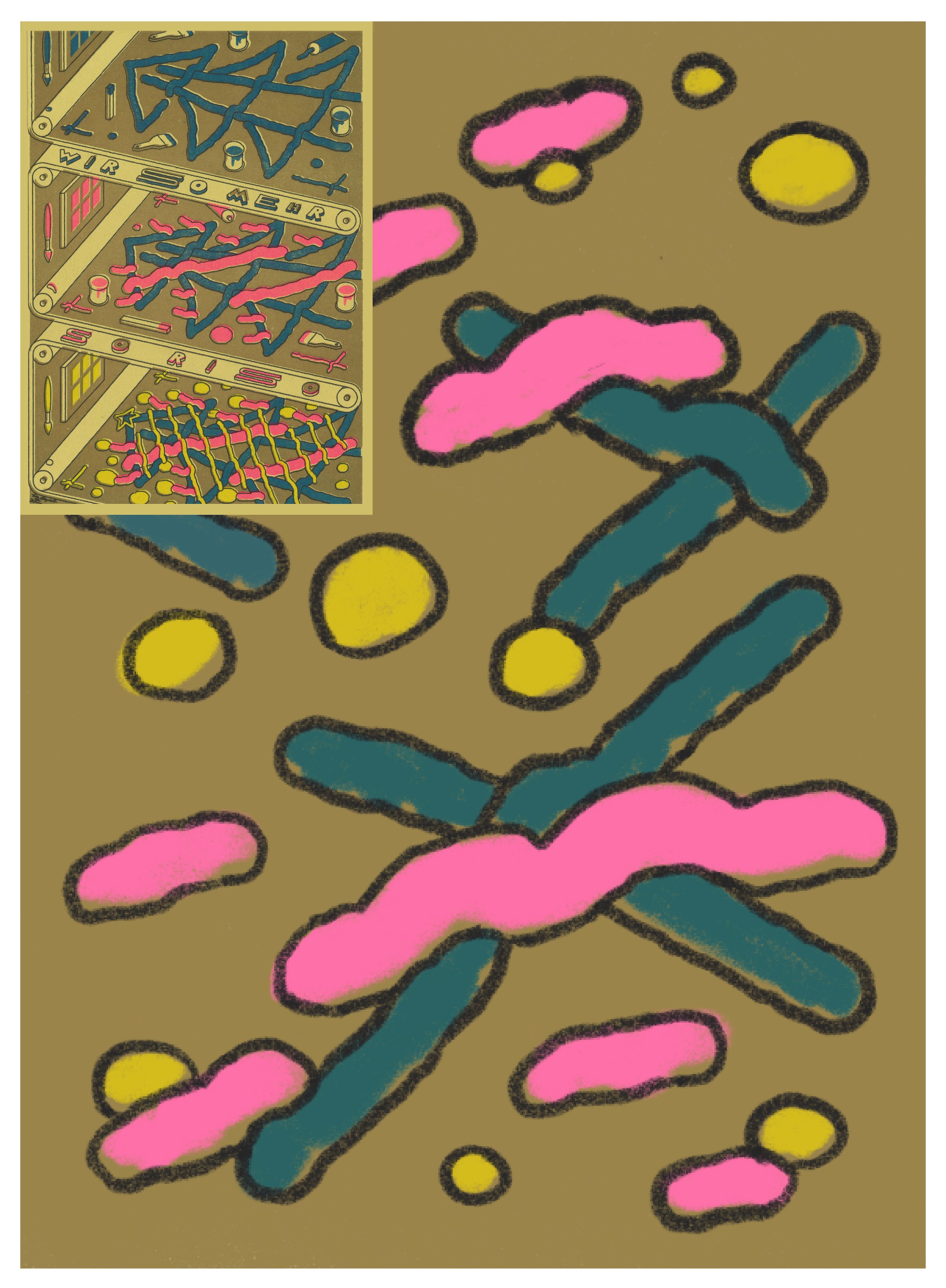 Risograph im Beschriftungsatelier